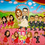 wedding caricatures by cartoon you caricatures